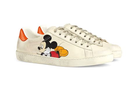 gucci scarpe topolino|Gucci Shoes for Disney Sneakers x GG Slip.